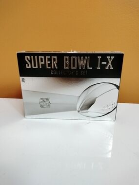 NFL Films Super Bowl I-X Collector's Set 5-Disc DVD Box - Warner Bros